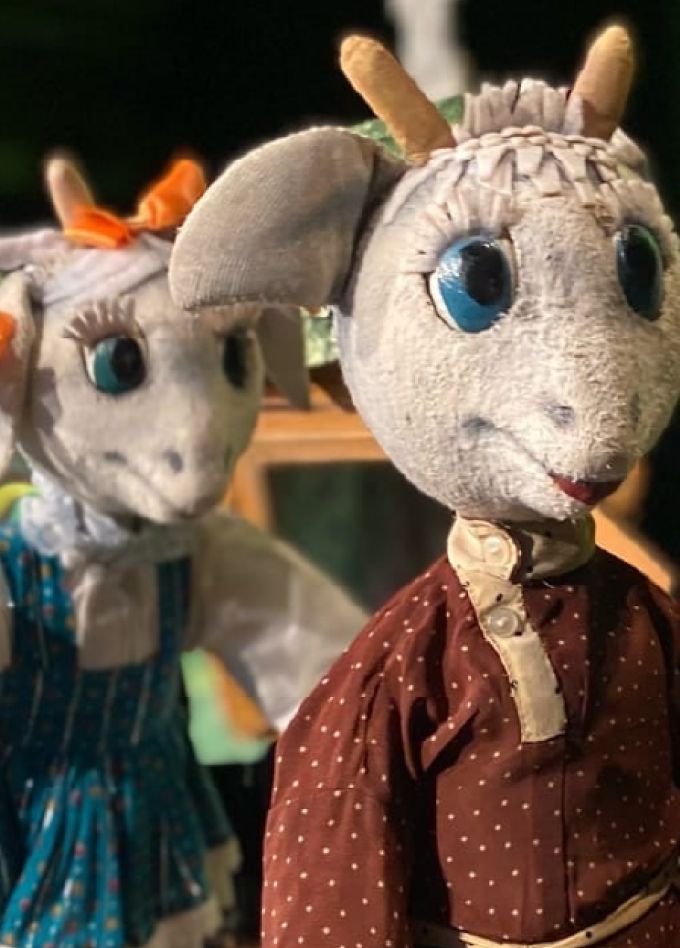 Козлята и серый волк