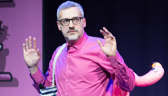 Спектакль «Папа в паутине»